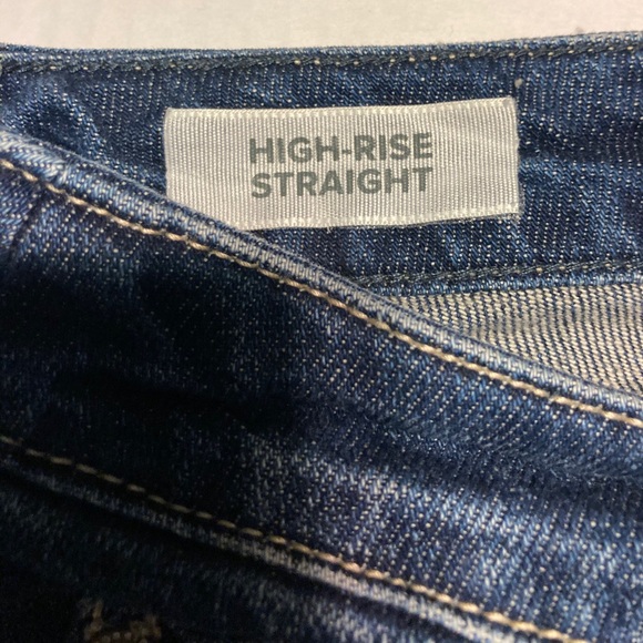 NWOT Torrid High Rise Straight Raw Hem Jeans 14s - Picture 6 of 9